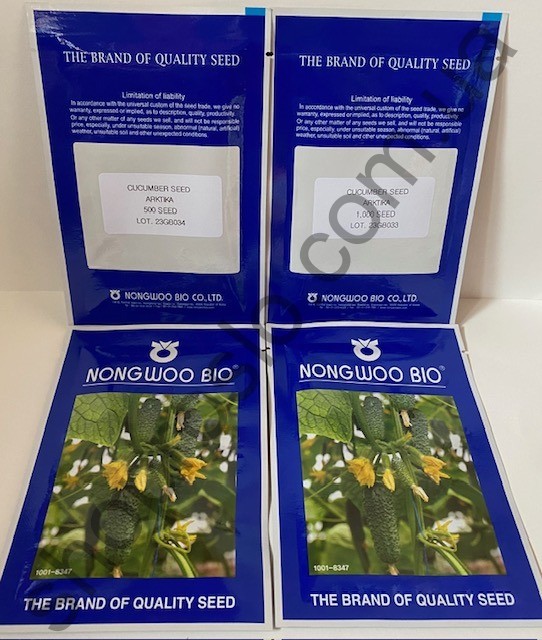 Семена огурца Арктика F1, ранний гибрид, партенокарпический, "NongWoo Bio" (Корея) , 1 000 шт