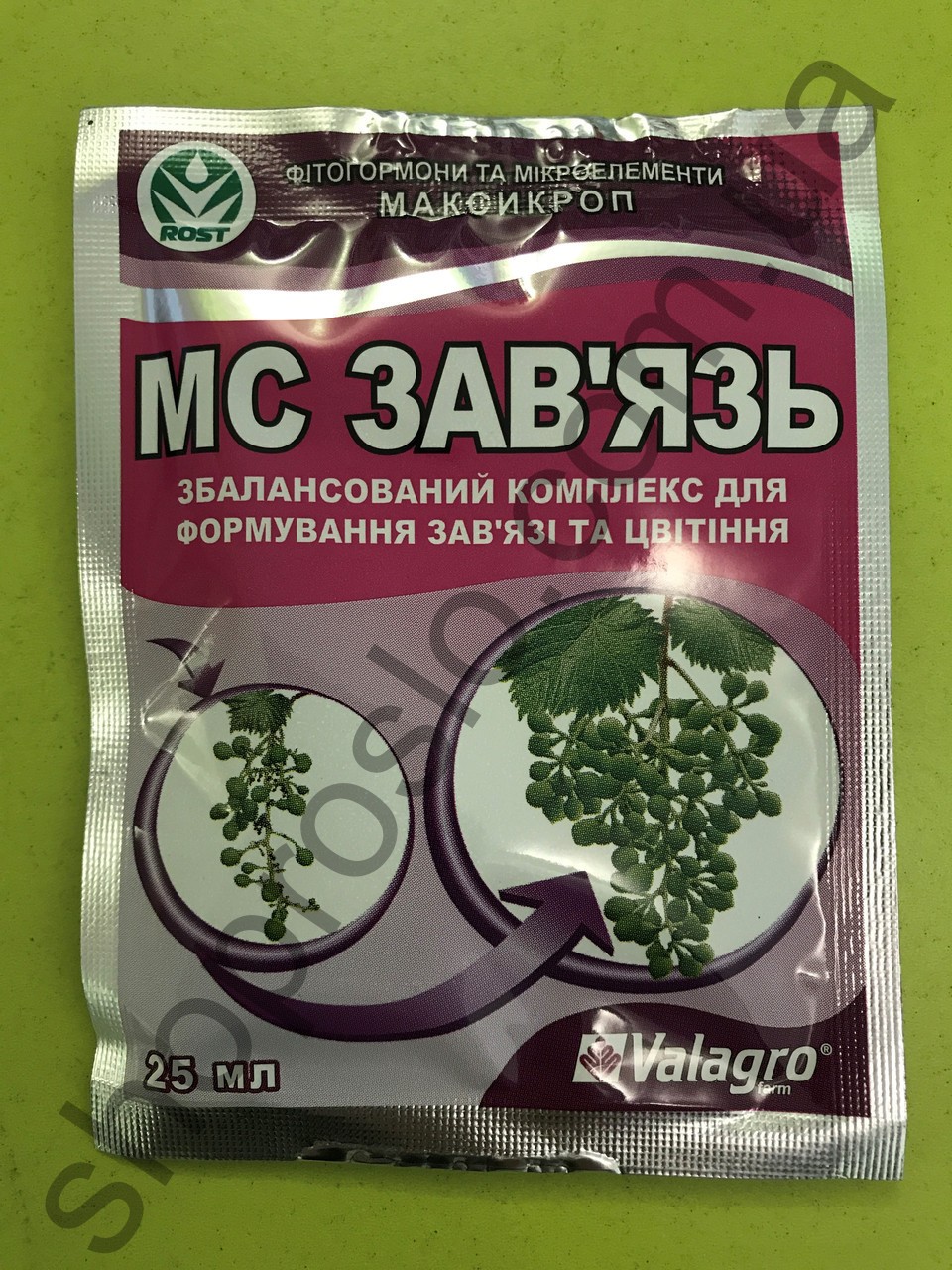 МС Завязь, органо-минеральное удобрение, 25 мл, ТД "Киссон" (Украина), 25 мл