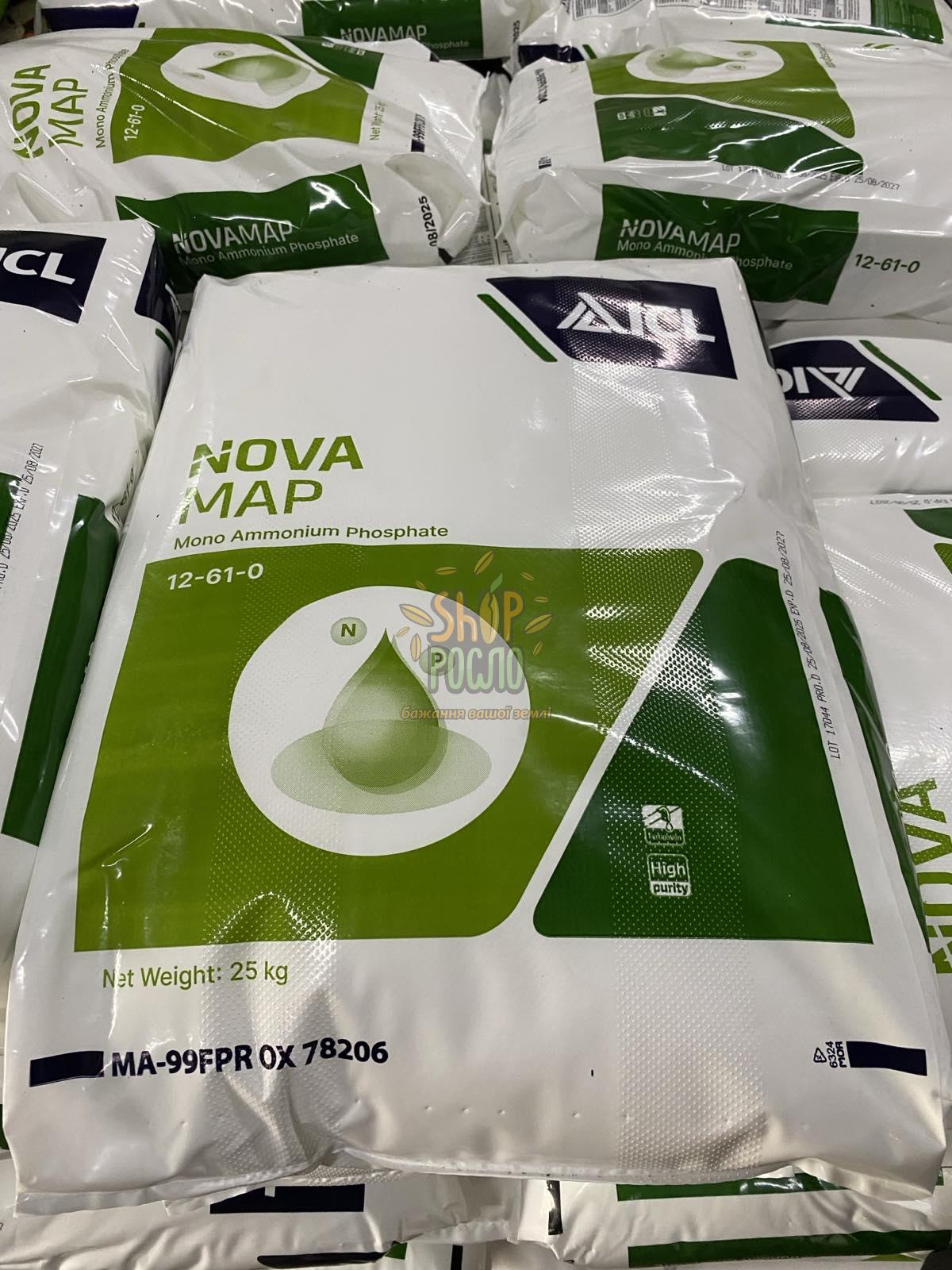 Моноамоний фосфат Nova NPK 12:61:0, мин. удобрение, ICL Specialty Fertilizers, 25 кг