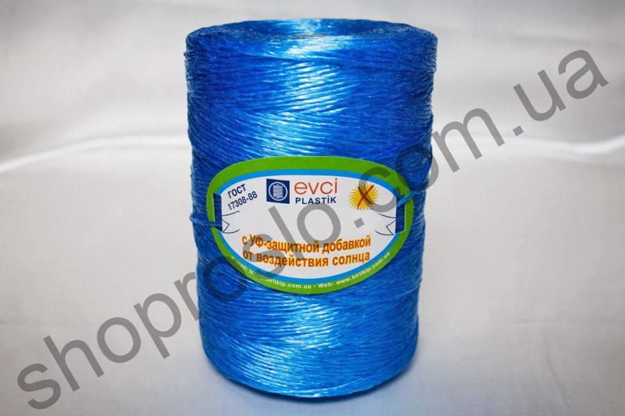 Шпагат подвязочный Evci Plastik Украина, 700 грамм, синий