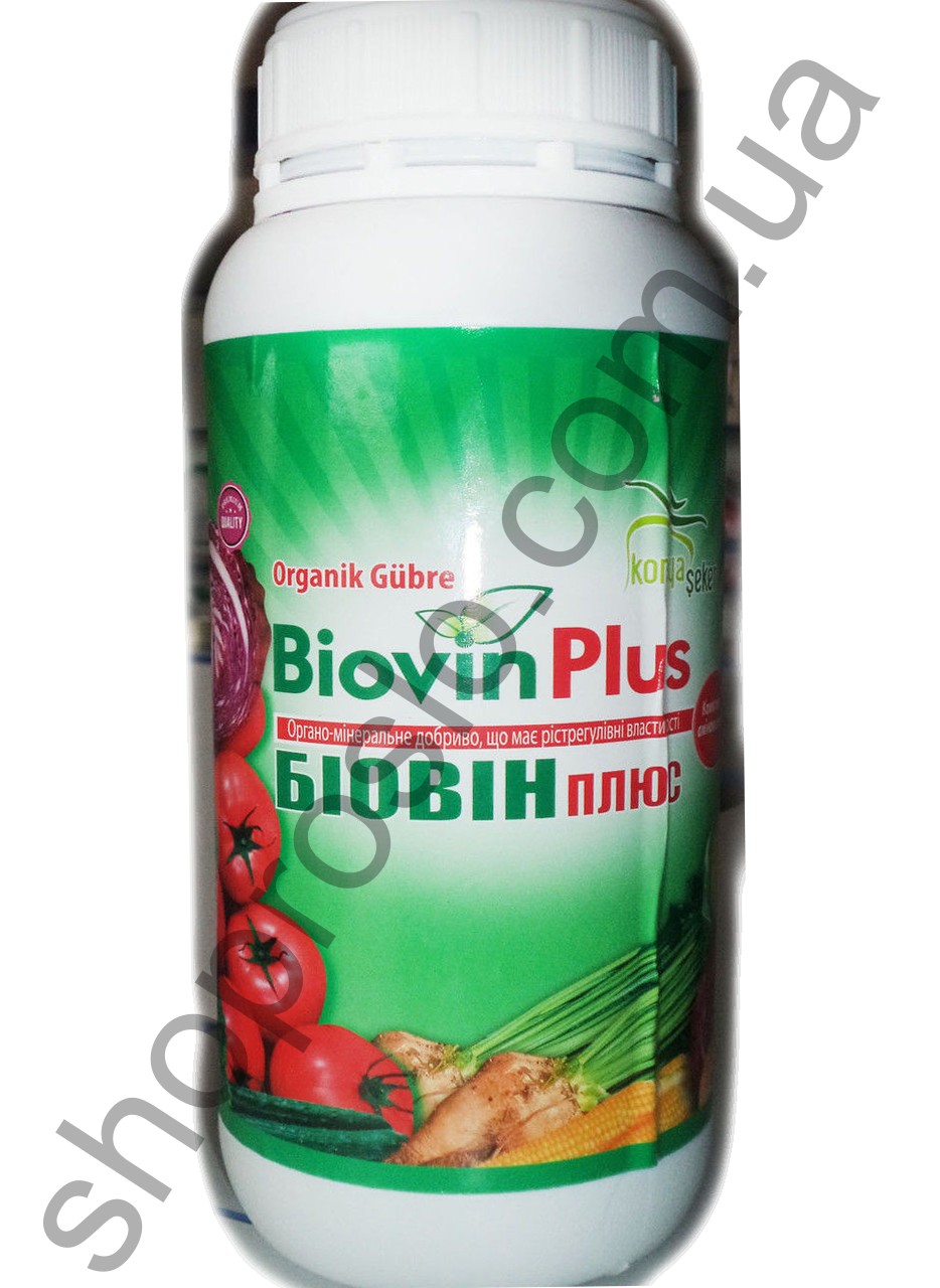 Биовин Плюс, органо-минеральное удобрение, "Nova Drip" (Турция), 1 л