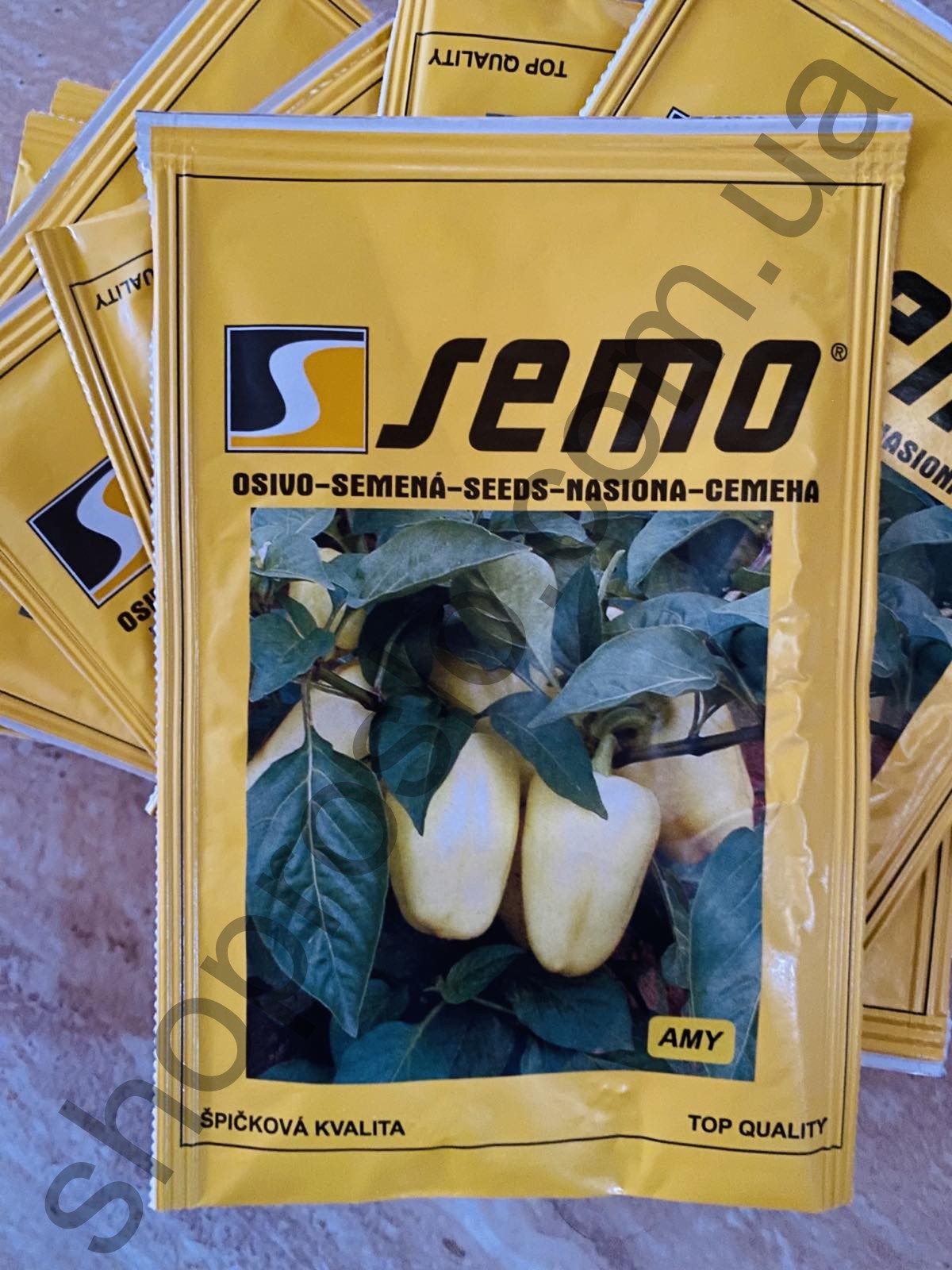 Семена перца Ами F1, ранний сорт, конический, "Semo" (Чехия), 50 г