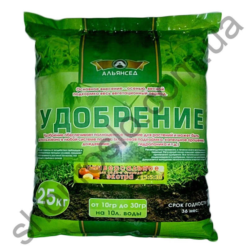 Альянсед Экстра 15-5-30, комплексное удобрение, "Альянсед" (Украина), 25 кг