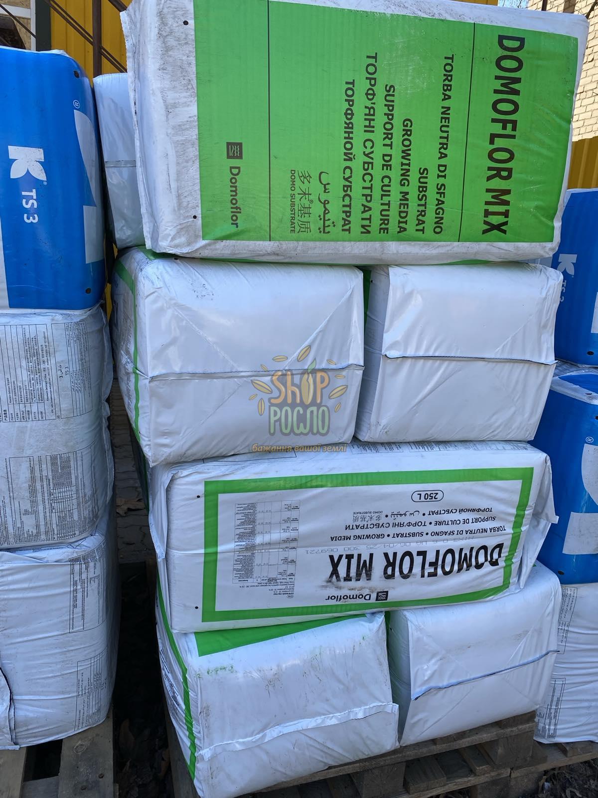 Торф'яний субстрат світлий, 250 л Домофлор мікс4 "DOMOFLOR mix4" , (Прибалтика)