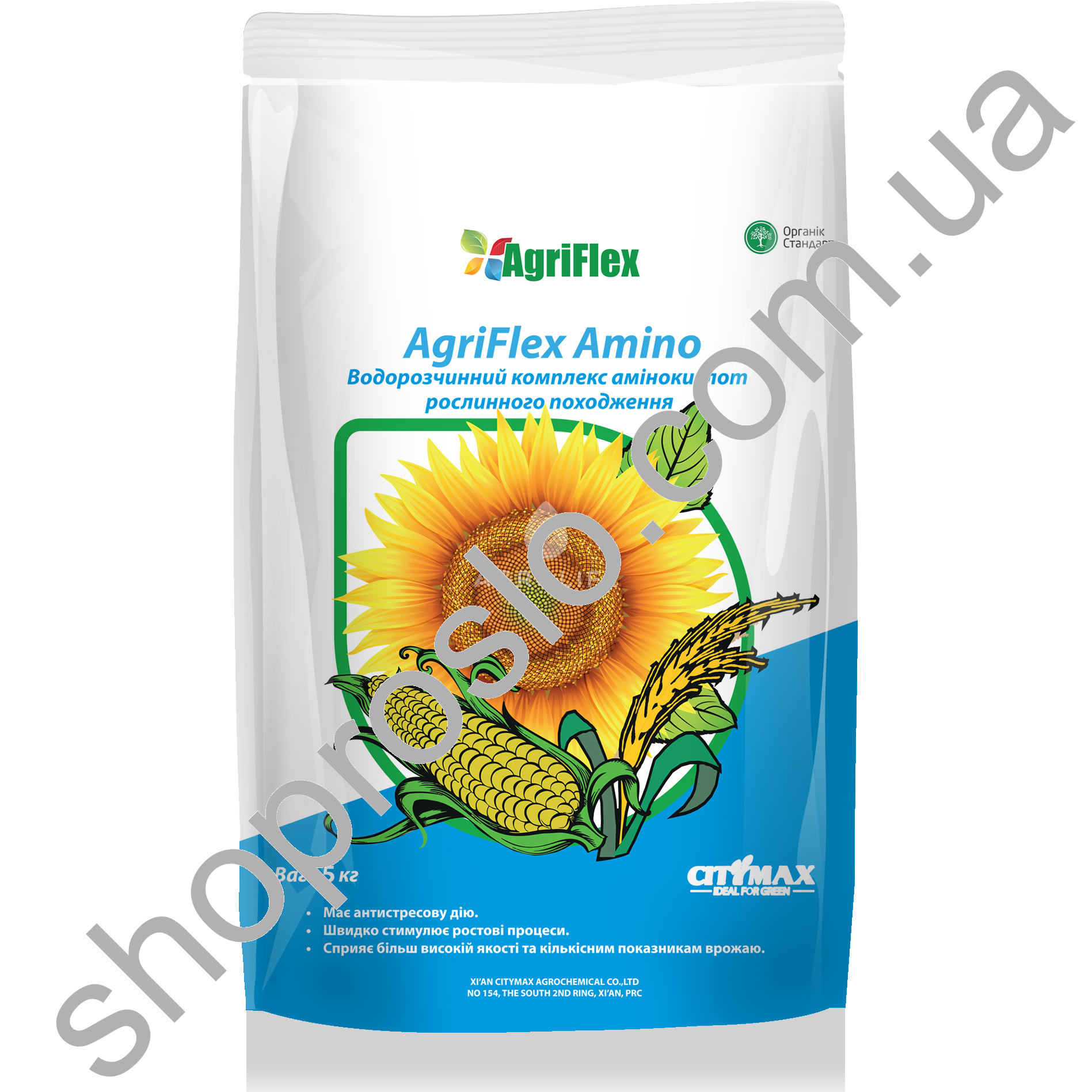 Агрифлекс Амино, органо-минеральное удобрение, "AgriFlex" (Китай), 5 кг