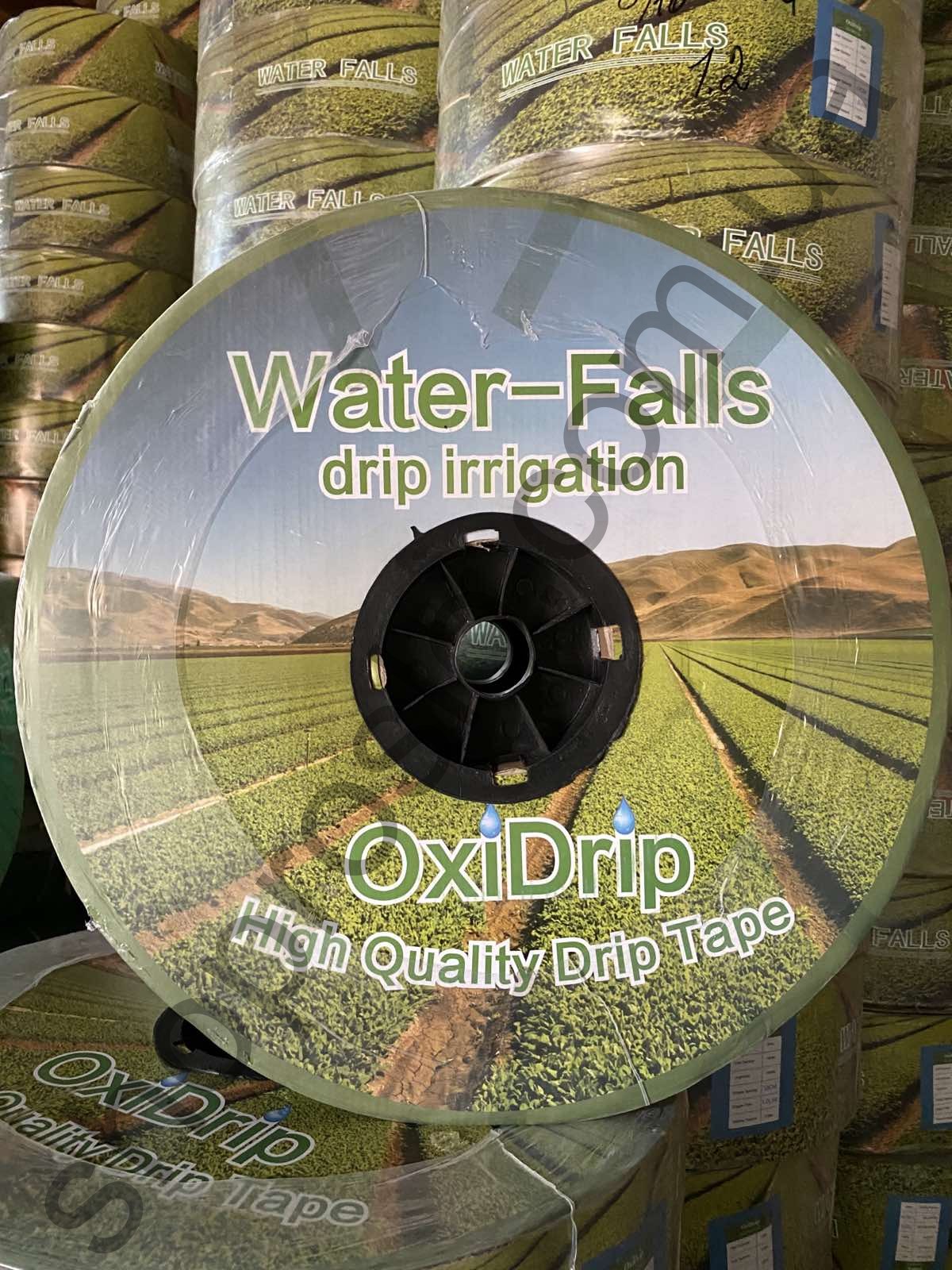 Капельная лента Oxi Drip (Корея) 8 mil/10 см, водовылив 1,2 л/ч, эмиттерная, 1000 м