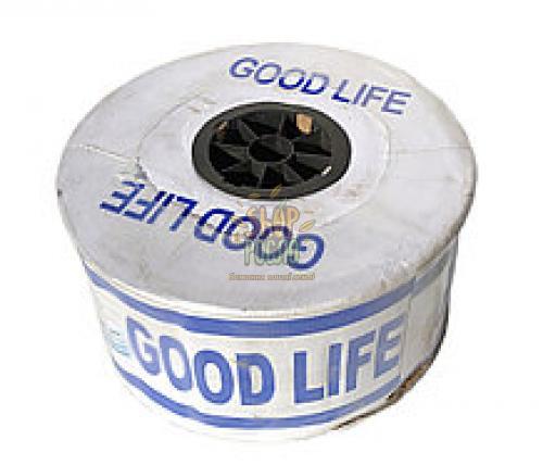 Капельная лента 8 mil/20 см, водовылив 1,38 л/ч, эмиттерная, 2500 м. "Good Life"(Корея)