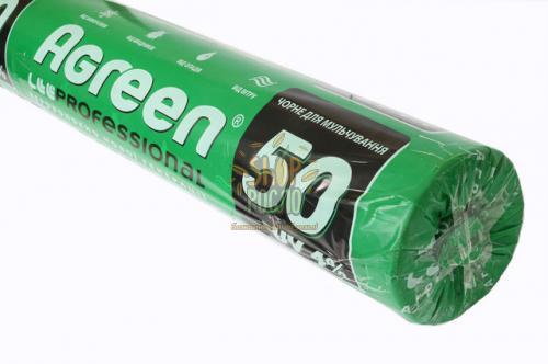 Агроволокно Agreen чорне, щільність 50 г/м2, ширина 3,2 м (Польща), 100 м