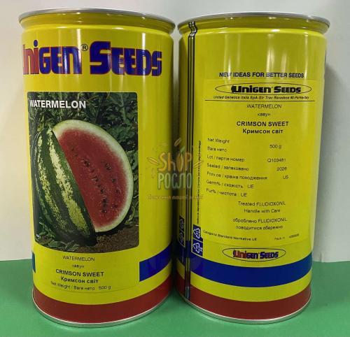 Семена арбуза Кримсон Свит, ранний сорт,  United Genetics (США), 500 г