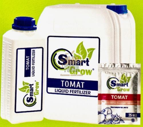 Смарт Гроу Томат, органо-мінеральне добриво, "Agro Optima" (Україна), 1 л