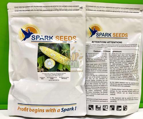 Кукуруза Казіно F1, ультра рання, суперсолодка, біколор,Spark Seeds (США), 2 500 шт