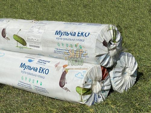 Мульча Полотно ВТ чорна, 1000 мм/30 мкм/500 м "Планета Пластик" (Україна)