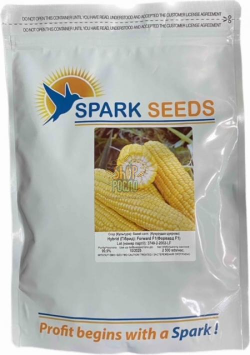 Насіння кукурудзи Форвард 1709 F1, суперсолодка рання,"Spark Seeds" (США), 2 500 шт