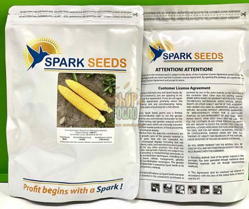 Семена кукурузы 1980 F1, среднераннийгибрид, суперсладкая, "Spark Seeds" (Голландия), 2 500 шт