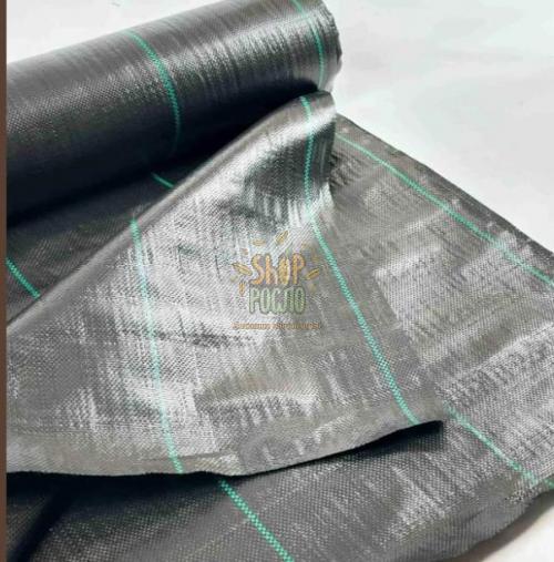 Агротканина поліпропіленова Agreen чорна, щільність 100 г/м2, ширина 3,2  м (Польща), 50 м