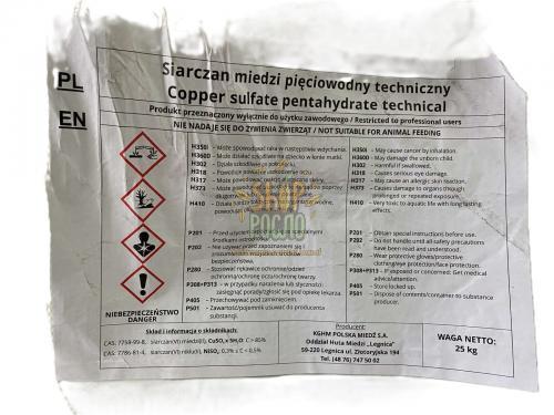 Фунгицид Медный Купорос, ФАСОВКА, (Польша), 1 кг