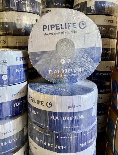 Крапельна  стрічка PIPELIFE (Туреччина) 6 mil/30 см, водовилив 1,2 л/г, емітерна, 3000 м.