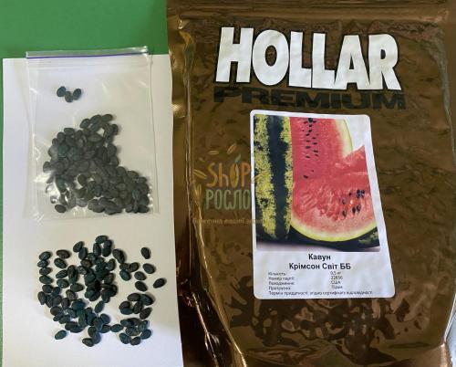 Насіння кавуна Кримсон Світ, середньоранній сорт, Hollar Seeds" (США), 5 г (Фас)