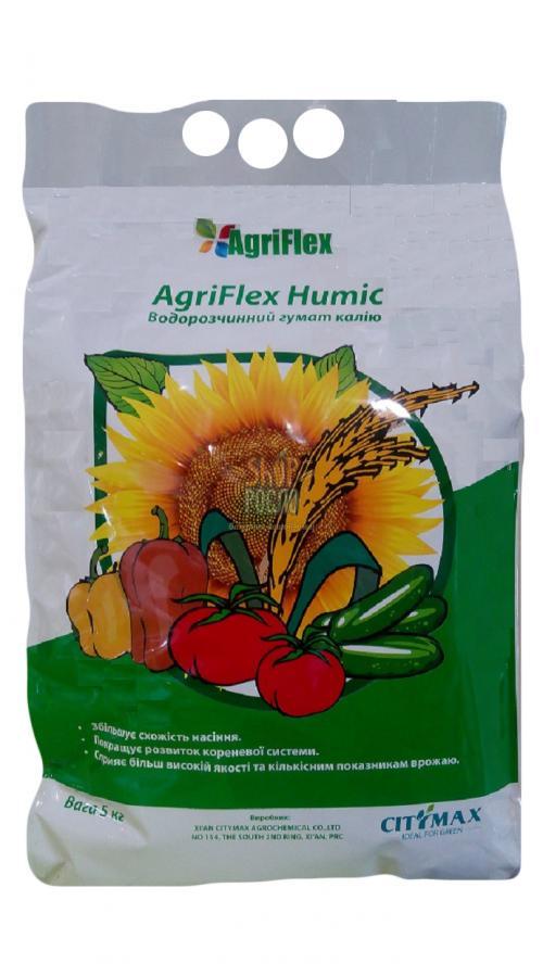 Агрифлекс Хьюмик,5 кг, органо-минеральное удобрение, AgriFlex (Китай), 1 кг