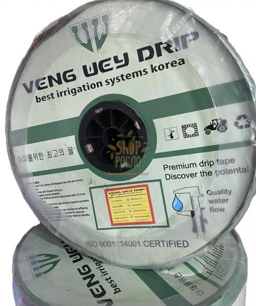 Капельная лента 6 mil/20 см, водовылив 1,1 л/ч,эмит/3000 м."Grain Drip /Veng Wey" (Корея)