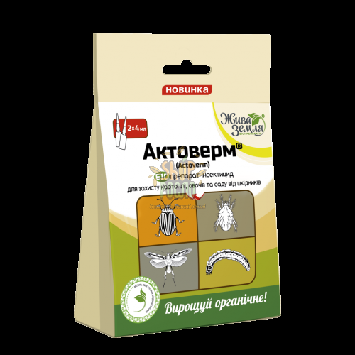 Біоінсектицид Актоверм, "БТУ-Центр" (Україна), 1 л