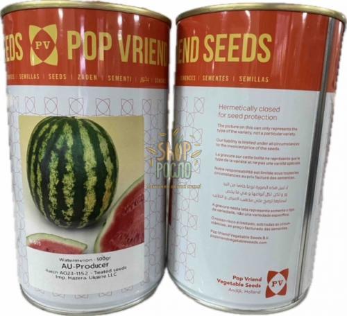 Насіння кавуна  Ау Продюсер,середньостиглий сорт, " Pop Vriend Seeds (Голландія) Hazera", 500 г