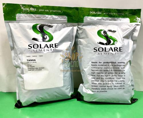 Насіння дині Танга, середньостиглий сорт, тип Ефіопки, "Solare Sementi" (Італія), 500 г