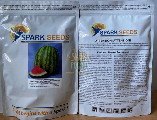 Арбуз Ау Продюсер, среднеспелый сорт, Spark Seeds (США), 5 кг