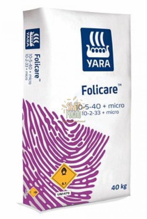 Фолікар 10-5-40 , комплексне добриво, "Yara" (Норвегія), 25 кг