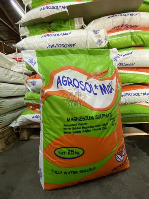 Сульфат Магния семиводный, минеральное удобрение, "AGROSOL MAX" (Турция), 25 кг