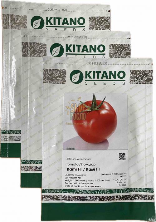 Томат Ками F1 (KS 898 F1), детерминантный, среднеспелый гибрид, Kitano Seeds (Япония), 1 000 шт