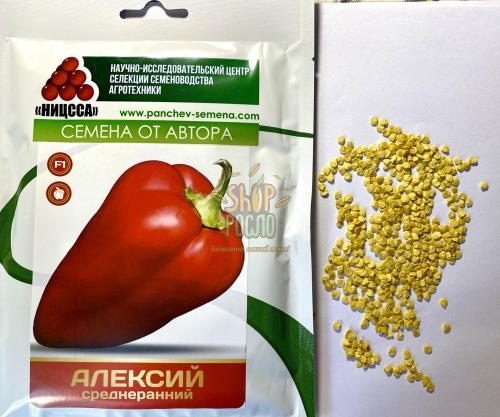 Семена перца Алексий, ранний конический красный гибрид, "НИЦССА" (Молдова), 5 г (Фас)