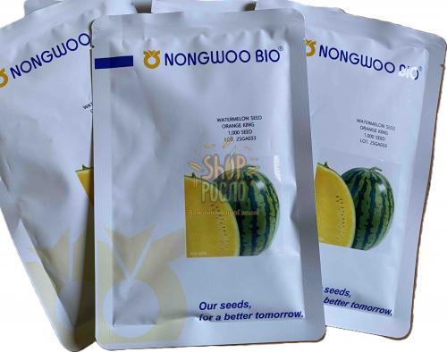 Насіння кавуна Оранж Кінг F1, ранній, жовтий, "NongWoo Bio" (Корея), 1 000 шт