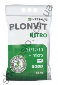 Інтермаг Нітро 31+12+10+мікро,  комплексне добриво,  (Польща), 2 кг