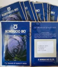 Насіння капусти червоноголової Інтеграл, середньостигла, "NongWoo Bio" (Корея), 2 500 шт