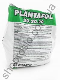 Плантафол 20-20-20, комплексне добриво, "Valagro" (Італія), 1 кг