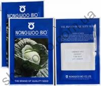 Насіння капусти білоголовой Одісей F1, середньостигла, "NongWoo Bio" (Корея), 2 500 шт