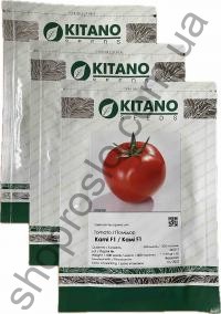 Насіння томату  Камі F1, детермінантний середньостиглий гібрид, "Kitano Seeds" (Японія), 500 шт